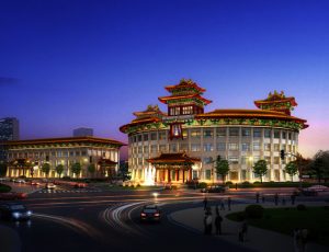 [32]MAX建筑效果图模型/室外鸟瞰/景观/单体建筑MAX模型