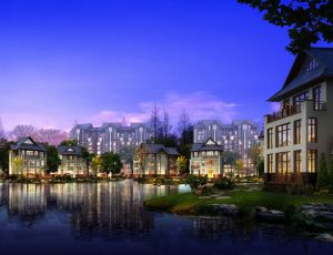 [67]MAX建筑效果图模型/室外鸟瞰/景观/单体建筑MAX模型