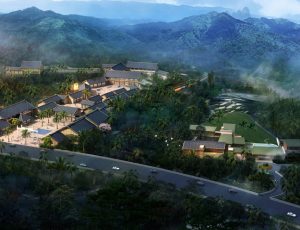 [61]MAX建筑效果图模型/室外鸟瞰/景观/单体建筑MAX模型