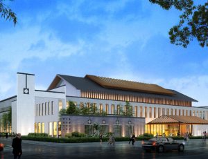 [88]MAX建筑效果图模型/室外鸟瞰/景观/单体建筑MAX模型