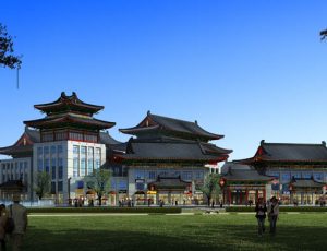 [28]MAX建筑效果图模型/室外鸟瞰/景观/单体建筑MAX模型