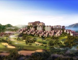 [16]MAX建筑效果图模型/室外鸟瞰/景观/单体建筑MAX模型