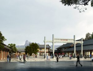 [62]MAX建筑效果图模型/室外鸟瞰/景观/单体建筑MAX模型