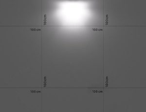 吸顶灯灯光-光域网-ID:3-3