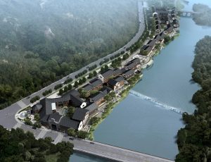 [80]MAX建筑效果图模型/室外鸟瞰/景观/单体建筑MAX模型