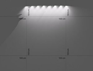 格栅灯灯光-光域网-ID:27-3