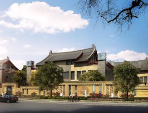 [130]MAX建筑效果图模型/室外鸟瞰/景观/单体建筑MAX模型