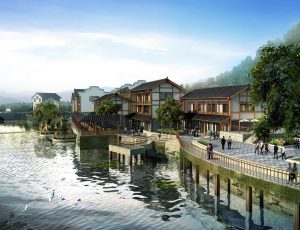 [50]MAX建筑效果图模型/室外鸟瞰/景观/单体建筑MAX模型