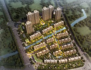 [22]MAX建筑效果图模型/室外鸟瞰/景观/单体建筑MAX模型