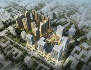 [21]MAX建筑效果图模型/室外鸟瞰/景观/单体建筑MAX模型