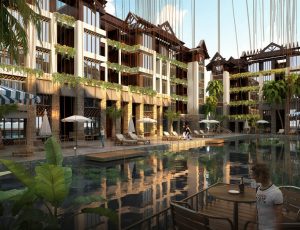 [20]MAX建筑效果图模型/室外鸟瞰/景观/单体建筑MAX模型