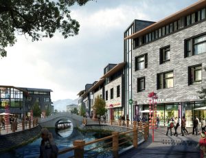 [04]MAX建筑效果图模型/室外鸟瞰/景观/单体建筑MAX模型