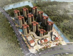 [23]MAX建筑效果图模型/室外鸟瞰/景观/单体建筑MAX模型