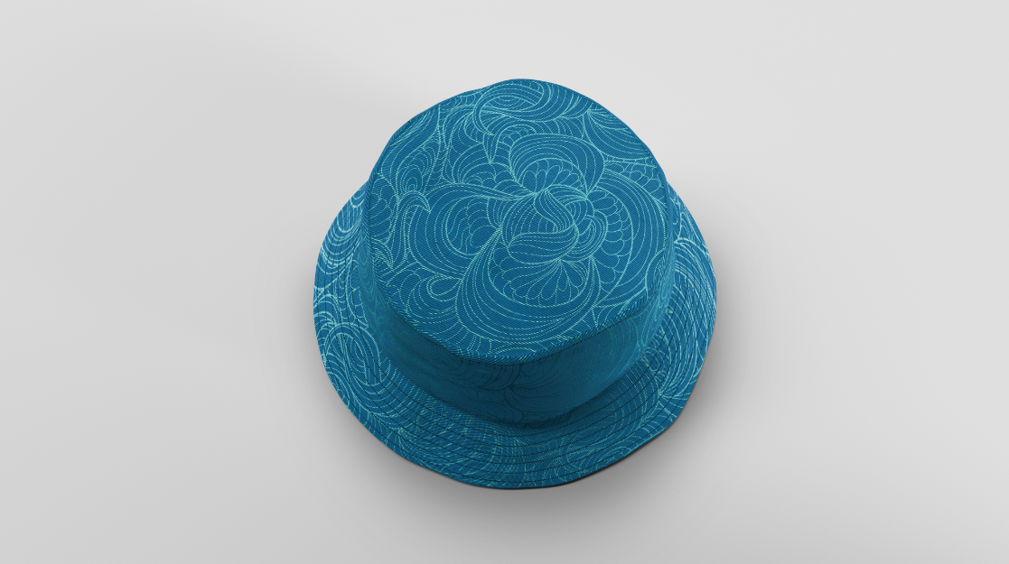 [20]简约编织渔夫帽样机