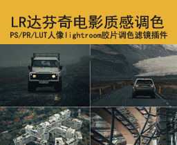 [44]LR预设达芬奇电影质感/PS/PR/LUT人像lightroom胶片调色滤镜插件
