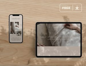 [40]高分辨率 iPad Mockup PSD